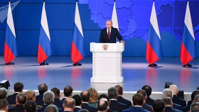 رسالة بوتين إلى الجمعية البرلمانية الفيدرالية (فيديو)