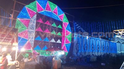 بالصور.. استعدادات إقامة حفل زفاف شقيق ﻻعبي الأهلي والزمالك بالشرقية