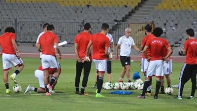المنتخب الوطني يخوض مرانه الأول استعدادا لمواجهة الكونغو