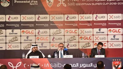 الدرندلي ممثلاً عن الأهلي وأحمد مرتضى عن الزمالك بمؤتمر السوبر