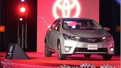 بالصور..«كورولا 2014 » الأجمل تصميمًا في تاريخ «تويوتا»