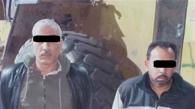 ضبط عاطلين سرقا لودر من موقع شركة بالوايلي