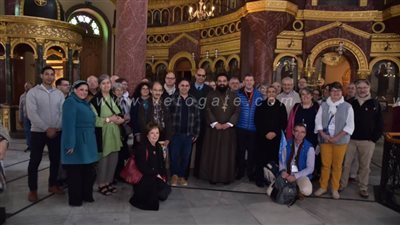 وفد كنسي فرنسي يزور مسار رحلة العائلة المقدسة من مجمع الأديان حتى الإسكندرية