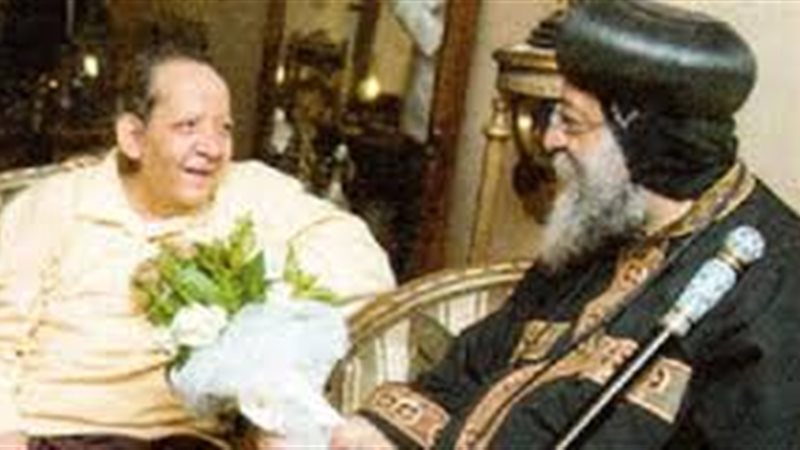 البابا يزور الفنان
