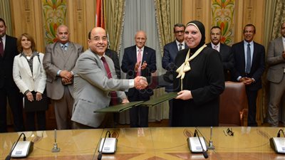 مذكرة تعاون بين الإنتاج الحربي و«المشروعات المتوسطة والصغيرة»