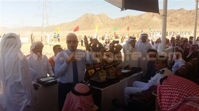 جنوب سيناء تبدأ احتفالات الذكرى 43 لنصر أكتوبر بسباق الهجن