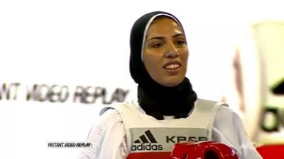 سهام الصوالحي تودع منافسات بطولة الجائزة الكبرى للتايكوندو