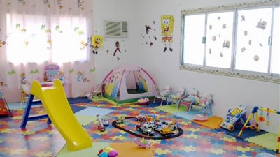 تشغيل حضانة الياسمين بمركز خدمات المرأة بأبو قرقاص بالمنيا