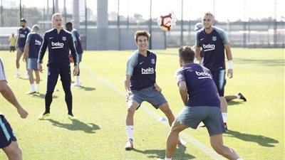 «برشلونة» يستعد لمواجهة سوسيداد بعد عودة الدوليين (صور)