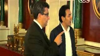 بالفيديو.. خيري رمضان يتجول داخل «الكرملين» الروسي