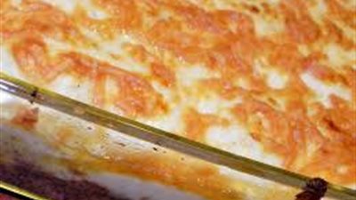 طريقة إعداد «صينية بطاطس باللحم والبشاميل»