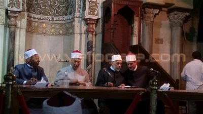 بدء الاحتفال بالعام الهجري الجديد بالجامع الأزهر