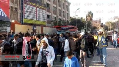 بالصور.. مسيرة لأنصار «الإرهابية» لمقاطعة الاستفتاء بأسيوط