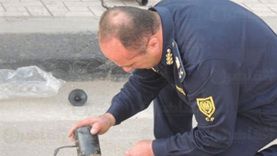 حقيبة سوداء أمام قسم شرطة ثان طنطا تثير الذعر بين الأهالي