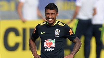 باولينيو يتسبب في إصابة نيمار بتدريبات منتخب البرازيل