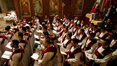 الجالية القبطية الأرثوذكسية في لندن تحتفل بعيد القيامة المجيد