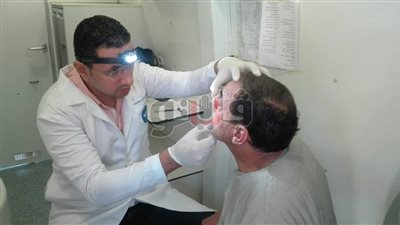 بالصور.. الكشف على 1766 مريضا في قافلة طبية بالدقهلية