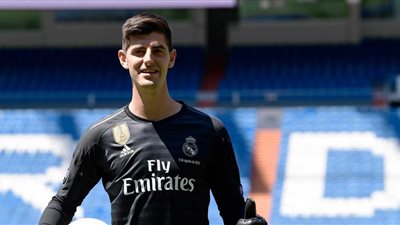 «كورتوا» يحرس مرمى ريـال مدريد في موقعة بيلباو