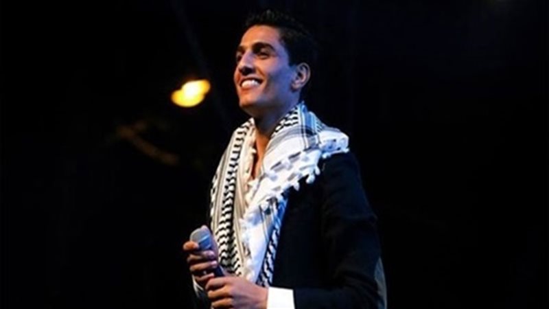 المطرب الفلسطينى