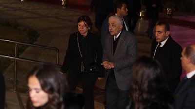 القباج وفايق وشوقي يشاركون في عزاء نجل مايا مرسي بمسجد المشير | صور