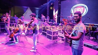 «شارموفرز وكايروكي» في حفل نهائي مسابقة «فيات» لدعم المواهب الموسيقية