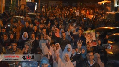 مسيرة بالإسكندرية للمطالبة بالإفراج عن قيادات الإرهابية