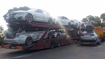 بالصور.. «بي إم دبليو» محطمة بعد مشاركتها في «Mission Impossible»