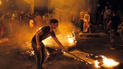 الهدوء يسود طنطا بعد اشتباكات الأمن مع إرهابيي