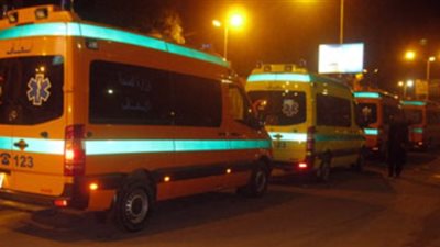 نقل مصابي حادث أتوبيس الألومنيوم في نجع حمادي للمستشفى العام