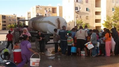 قطع المياه عن منطقتين بجسر السويس.. غدًا