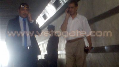 بالصور.. رئيس حى شبرا يعاين نفق أحمد بدوي لمتابعة أعمال الصيانة