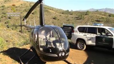 بالفيديو.. إسبانيا تضبط طائرة حشيش قادمة من المغرب