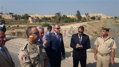 بالصور.. الرقابة الإدارية تنفذ تجربة عملية لمواجهة «السيول» ببني سويف