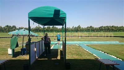 منافسة اليوم الأول لبطولة العالم للرماية على الأطباق المروحية