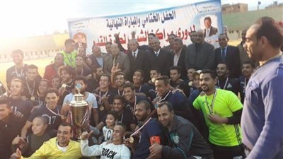 بهادة بطلا لدوري كرة القدم لمراكز شباب القليوبية | صور