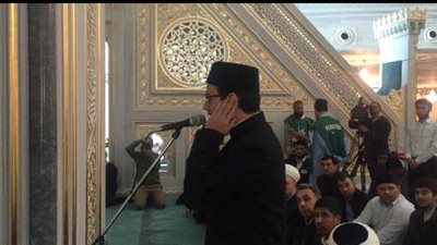 مصطفى عاطف أول مصرى يرفع الأذان في أكبر مساجد روسيا