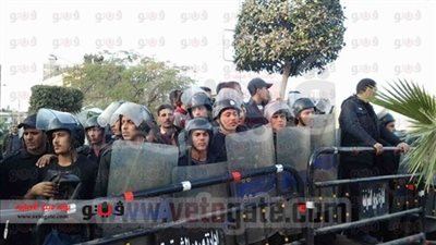 تعزيزات أمنية أمام زراعة وعلوم الأزهر تحسبا لعنف طلاب الإرهابية