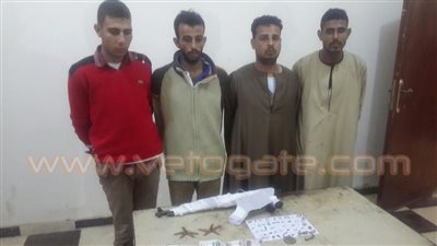 سقوط تشكيل عصابي سرق صاحب محل مصوغات ذهبية بسوهاج