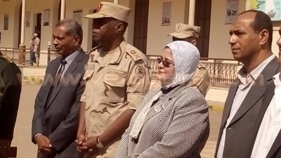 «تعليم الجيزة» تستقبل قيادات القوات المسلحة استعدادا لاحتفالات أكتوبر