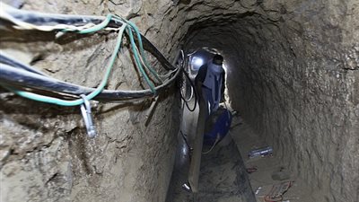 استشهاد ضابط ومجند في انهيار نفق حدودي برفح