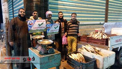 بالصور.. حزب النور يواصل دعمه للدستور بالدقهلية