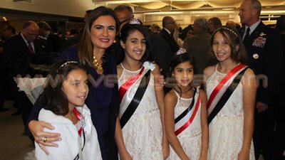 وزيرة التعاون تحضر احتفال سفارة مصر في واشنطن بذكرى نصر أكتوبر
