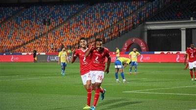 كهربا يحرز أول أهدافه مع الأهلي في شباك طنطا