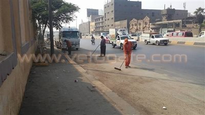 حملة لإزالة القمامة ومتابعة أعمال النظافة بقليوب