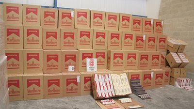 ضبط عصابة دولية لتهريب السجائر عبر ميناء بورسعيد