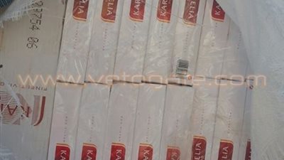 ضبط مخزن للسجائر المهربة جمركيا بعين شمس