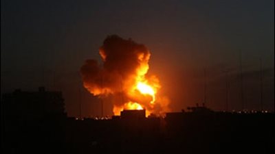 انفجار عبوة ناسفة بالقرب من رتل عسكري برفح