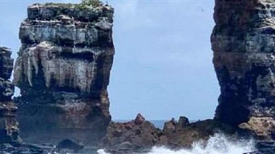 انهيار الصخرة الأكثر شبهاً في العالم بـ