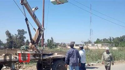 حملات لرفع الإشغالات وصيانة أعمدة الإنارة بمختلف مراكز الشرقية