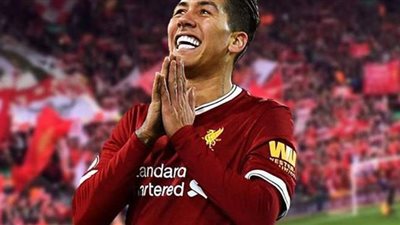 فيرمينو يتقدم بالهدف الأول لليفربول أمام بيرنلي في الشوط الأول